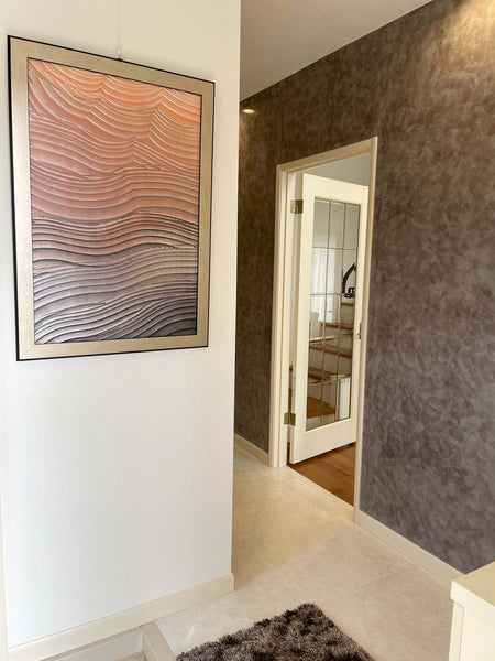Stucco Panel Wavelets 60 x 90
