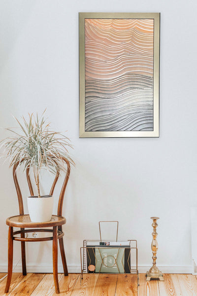 Stucco Panel Wavelets 60 x 90